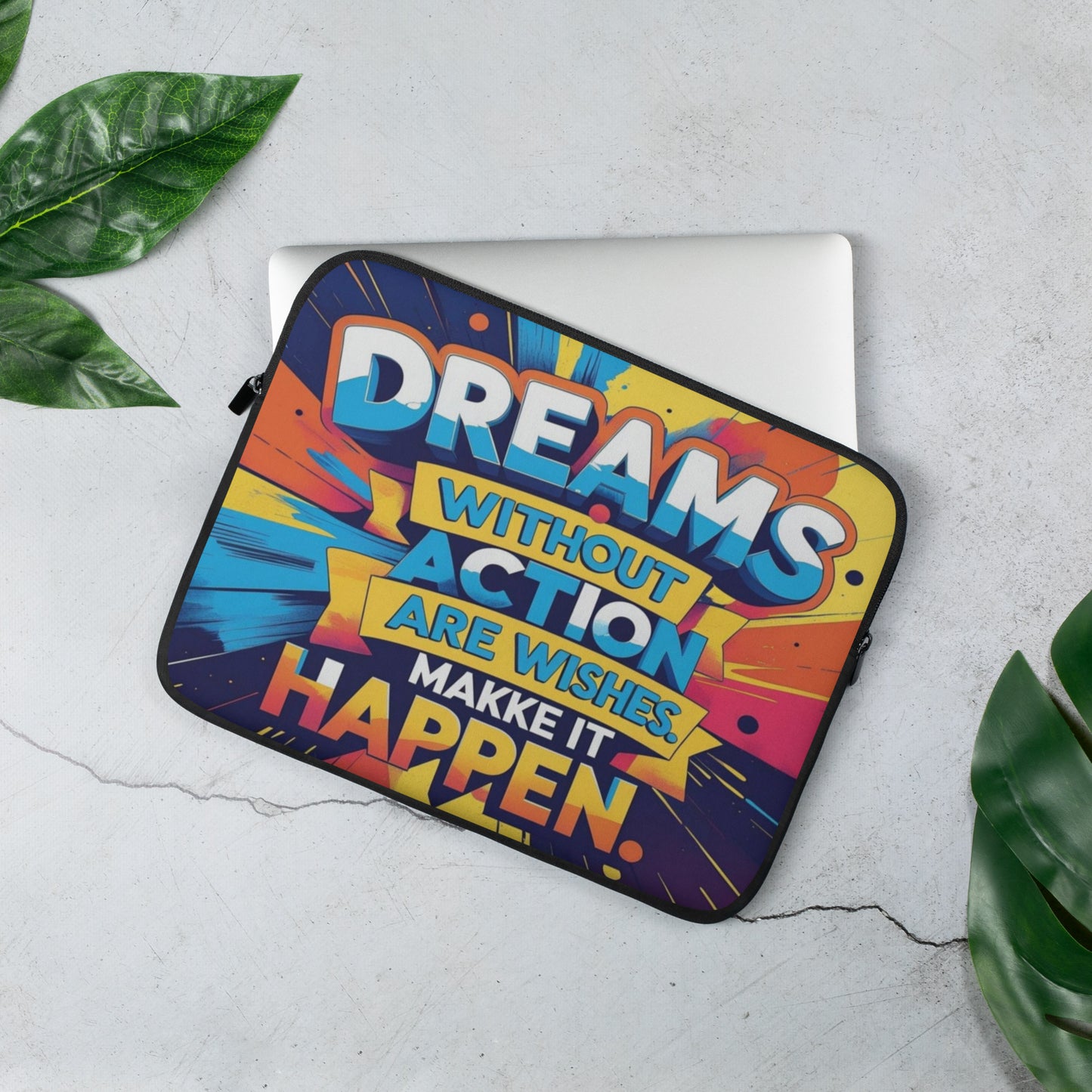 13″ & 15″ Lightweight Laptop Sleeve with Full Front Print Design