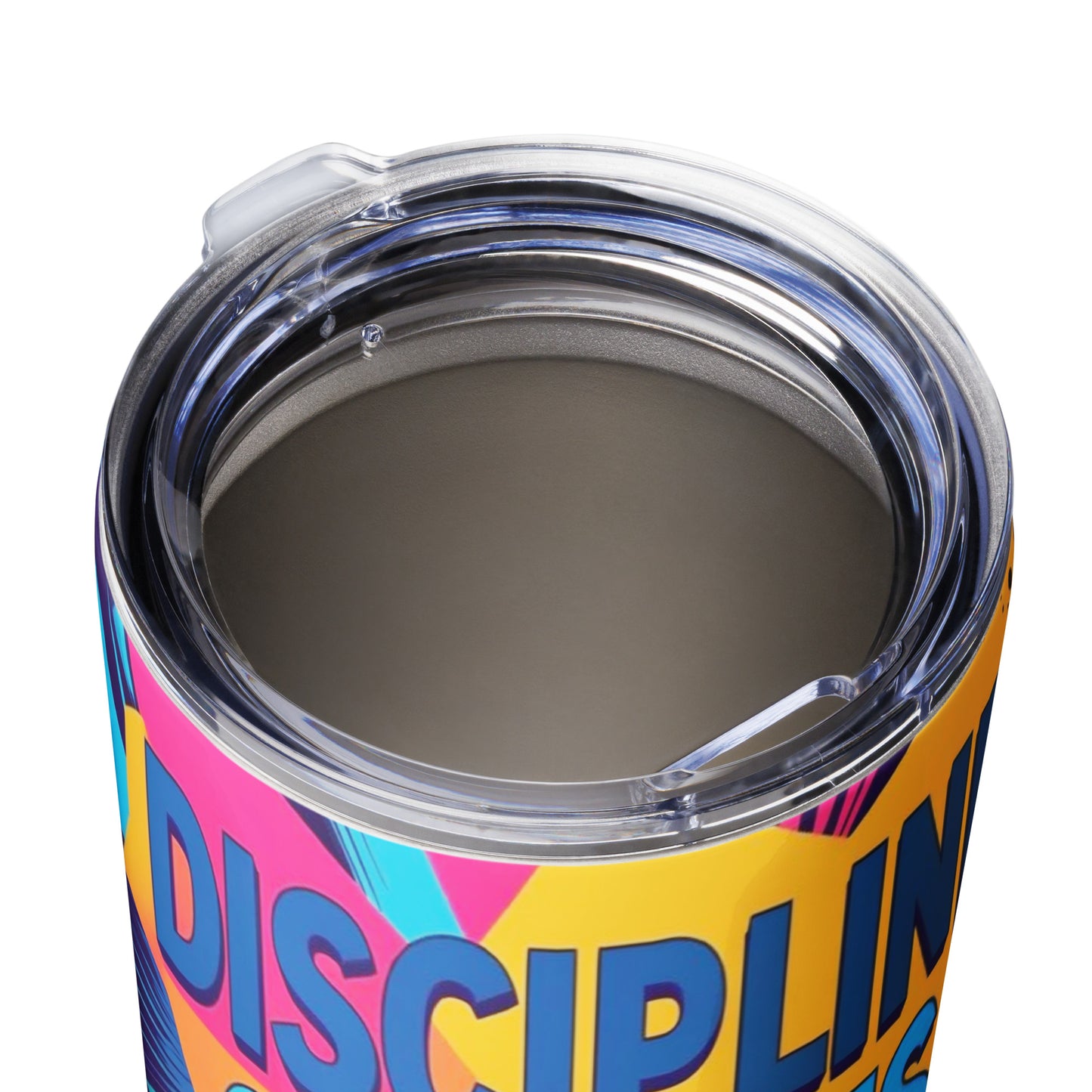 20oz Glossy Tapered Stainless Steel Tumbler | All Over Print
