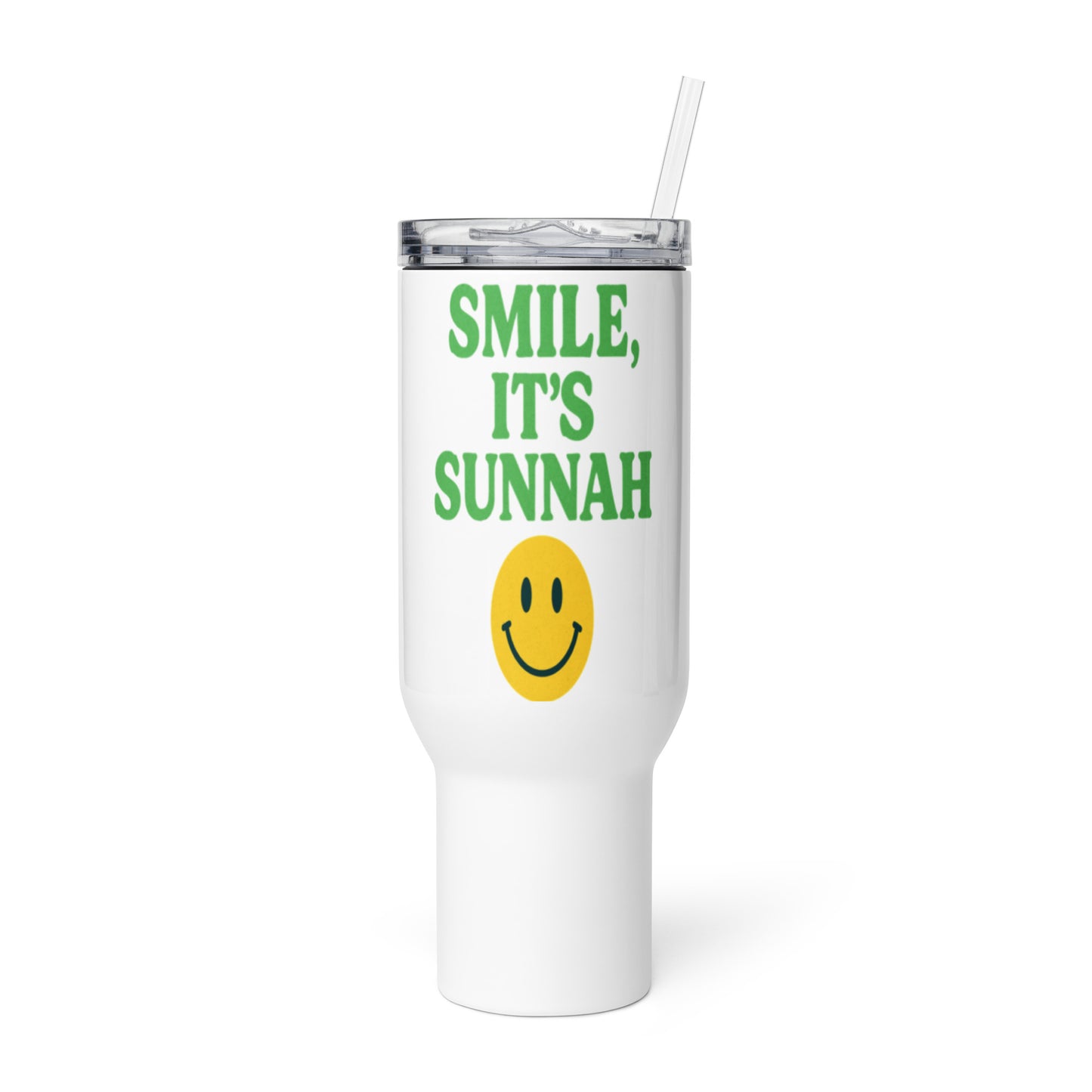 Smile, It’s Sunnah Islamic Travel Mug – 25oz/40oz Tumbler