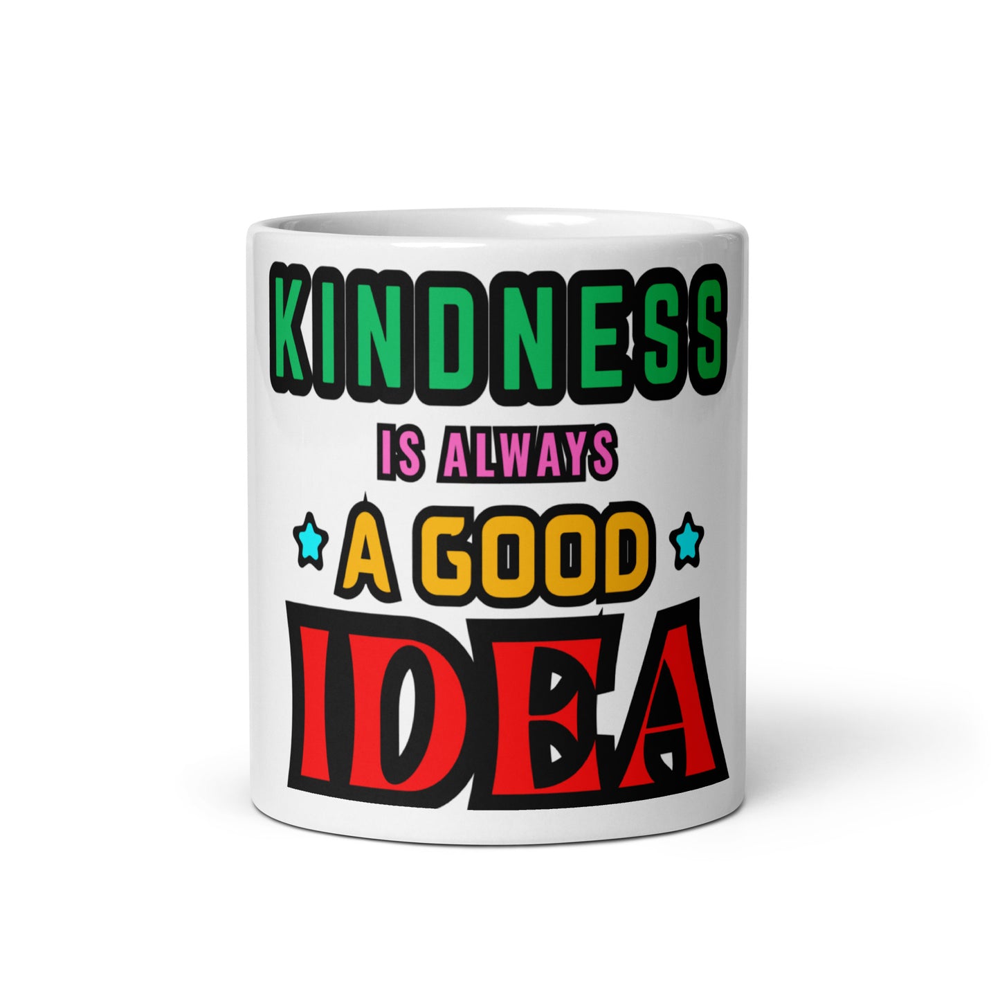 Custom Glossy White Ceramic Mug – 11oz, 15oz, 20oz | Front Print