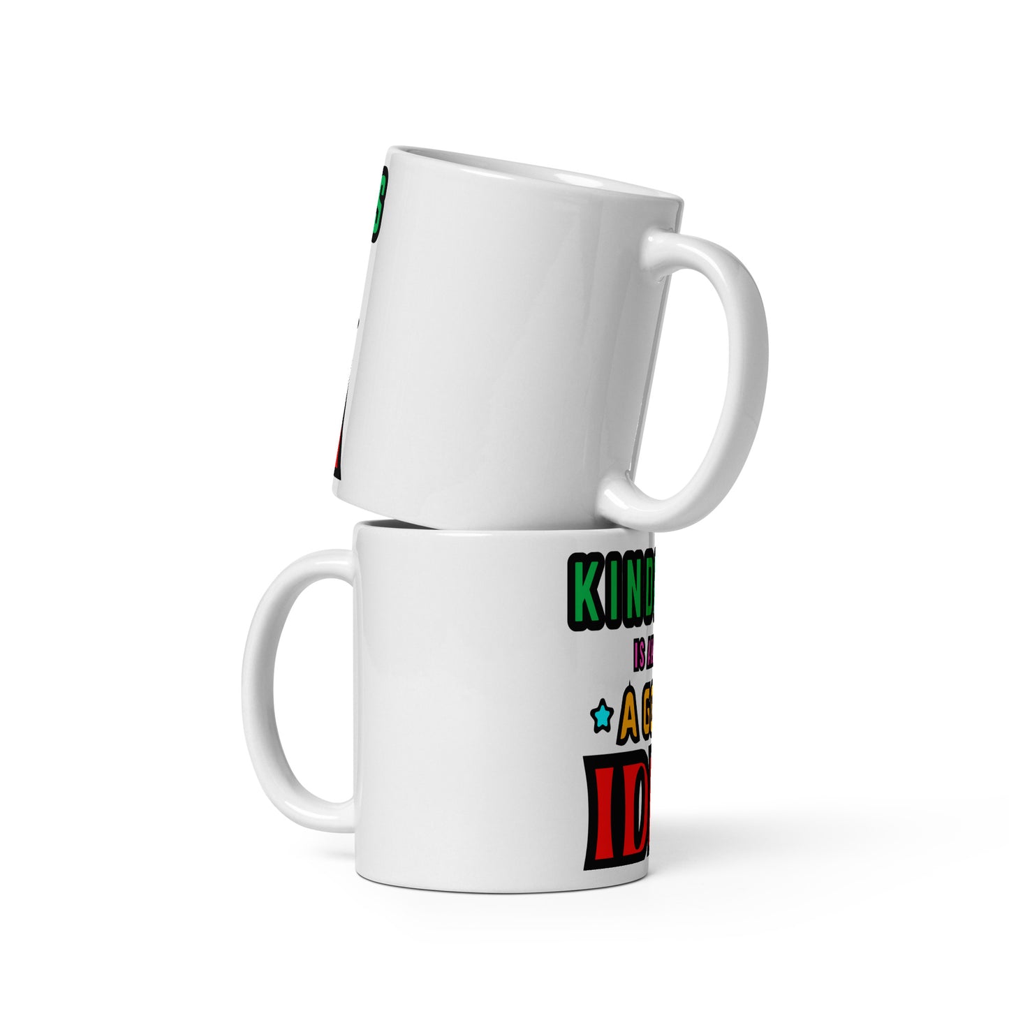 Custom Glossy White Ceramic Mug – 11oz, 15oz, 20oz | Front Print