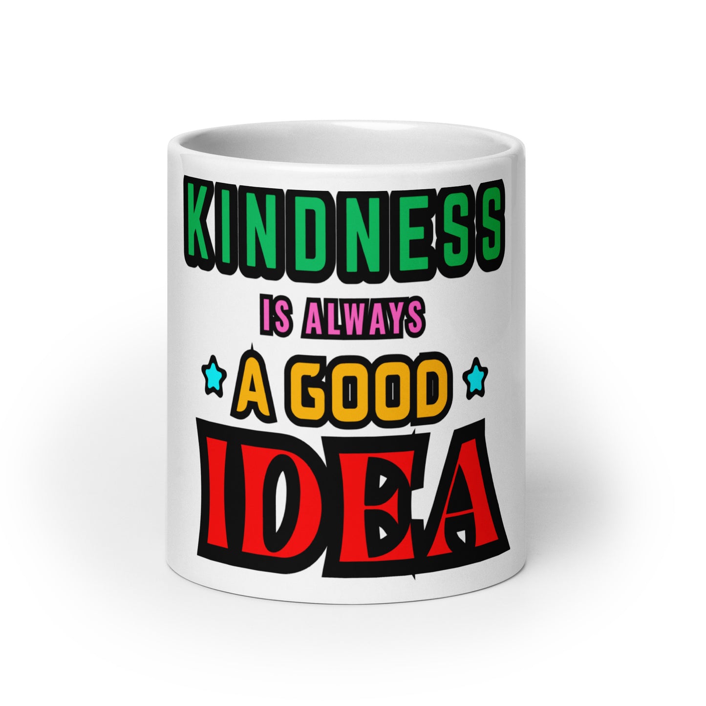 Custom Glossy White Ceramic Mug – 11oz, 15oz, 20oz | Front Print